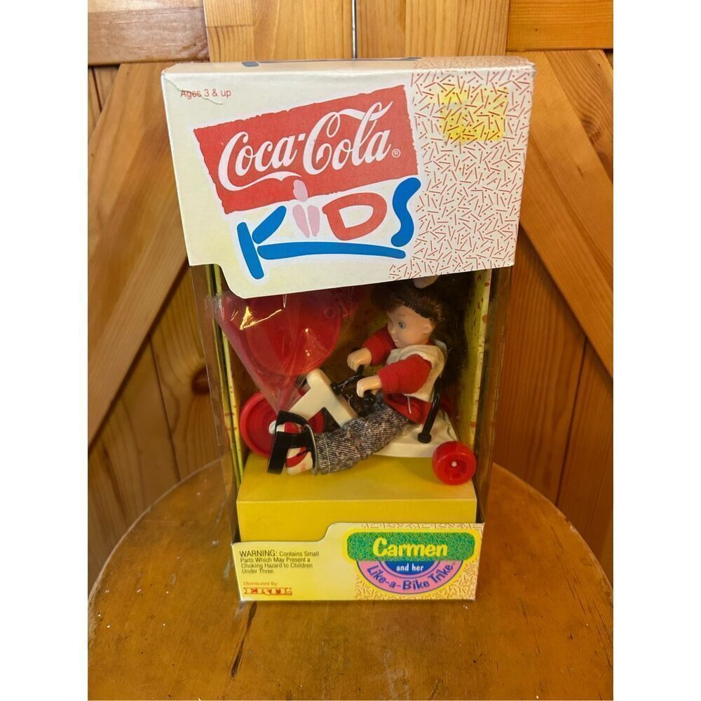 Vintage Coca-Cola Coke Kids - Samantha Carmen Nicole - In Original Box - 1993 (8